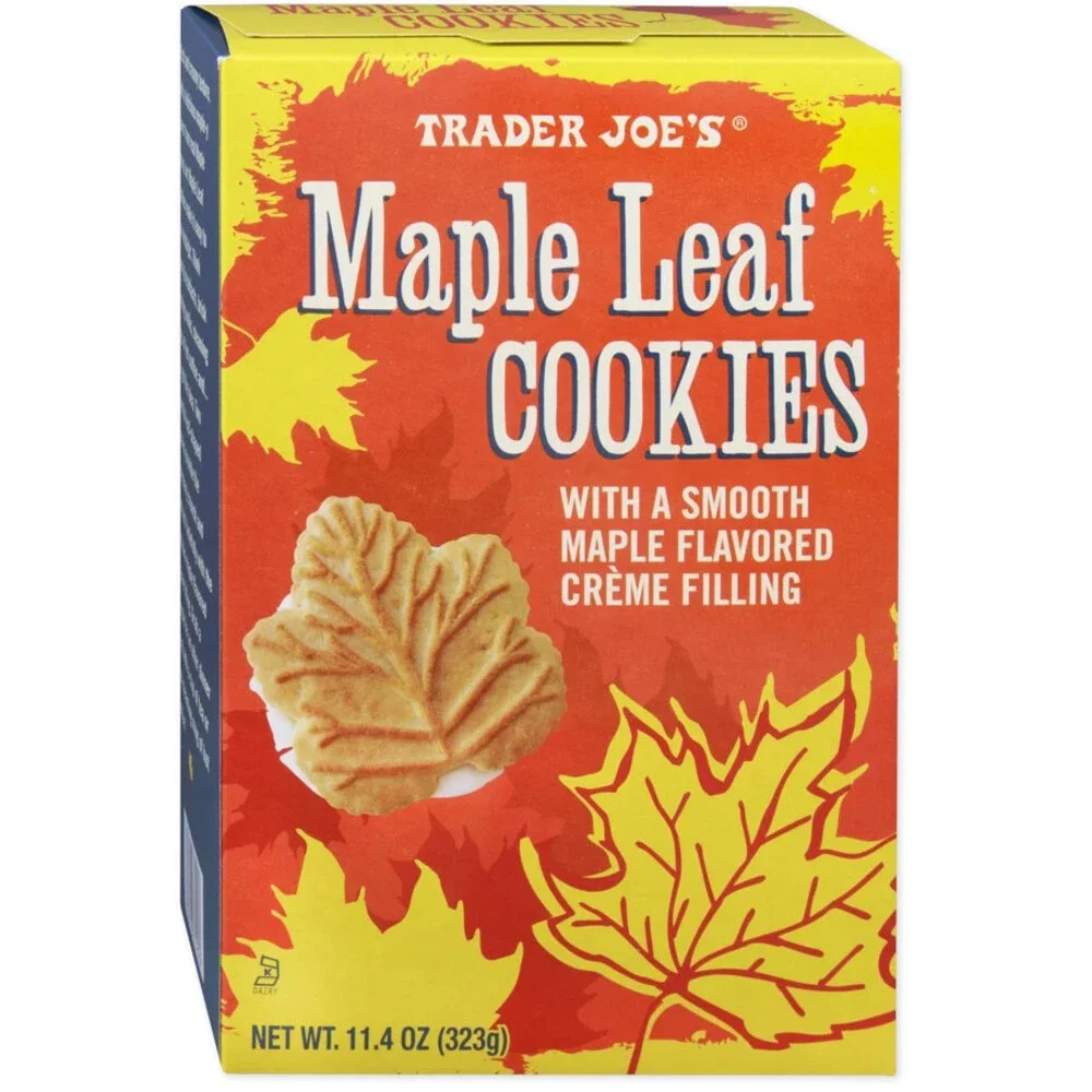 Trader Joe's — Maple Leaf Cookies